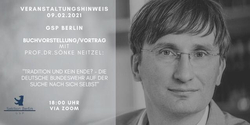 Eventankündigung mit Porträt von Prof. Dr. Sönke Neitzel: Buchvorstellung zur Bundeswehr am 09.02.2021 via Zoom.